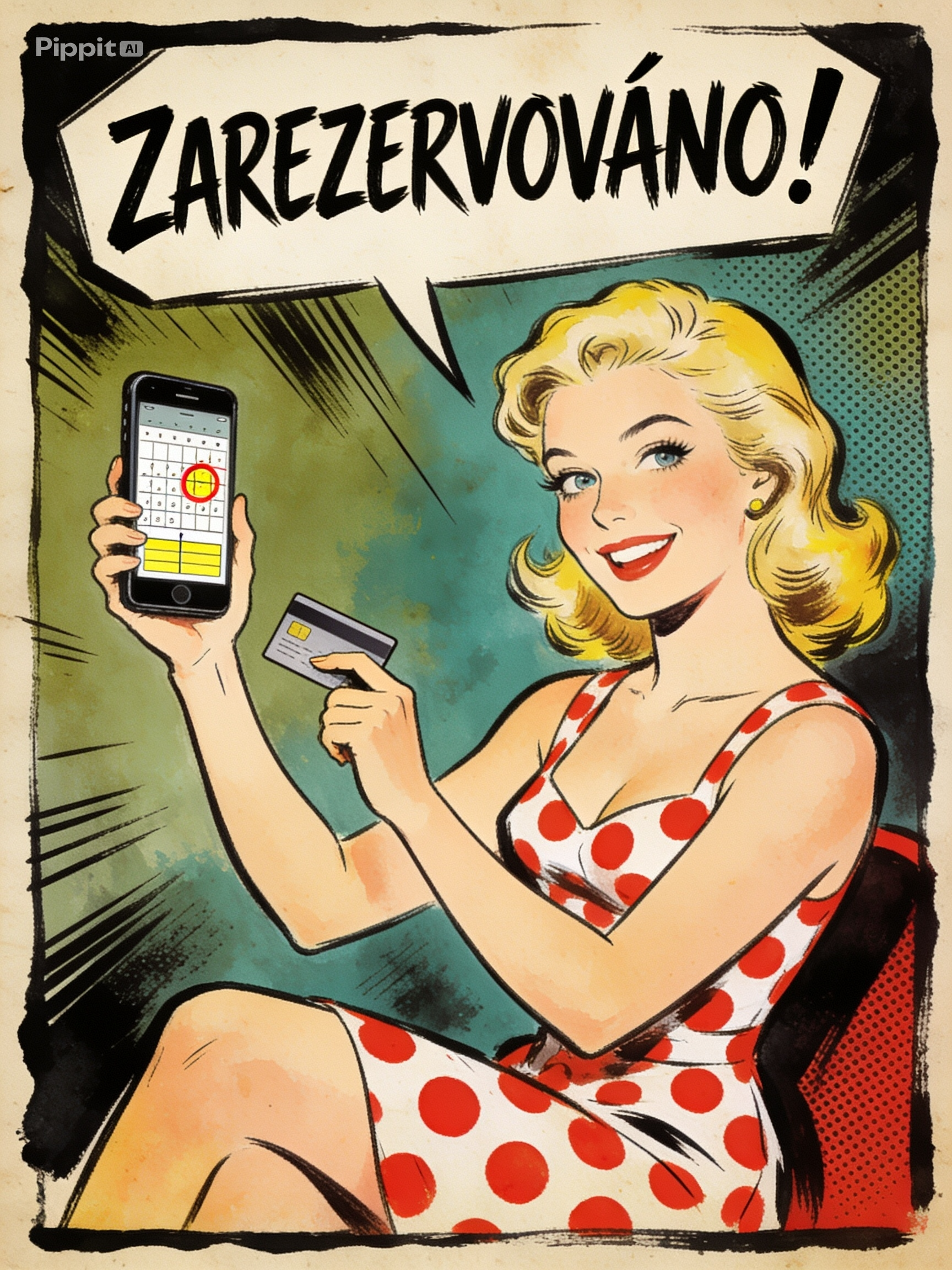 Retro komiks: Zarezervováno